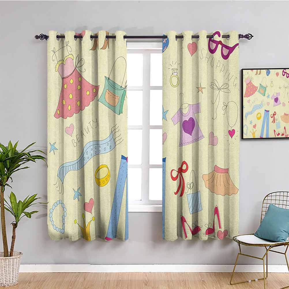 Blackout Curtains for Girls Room - 55