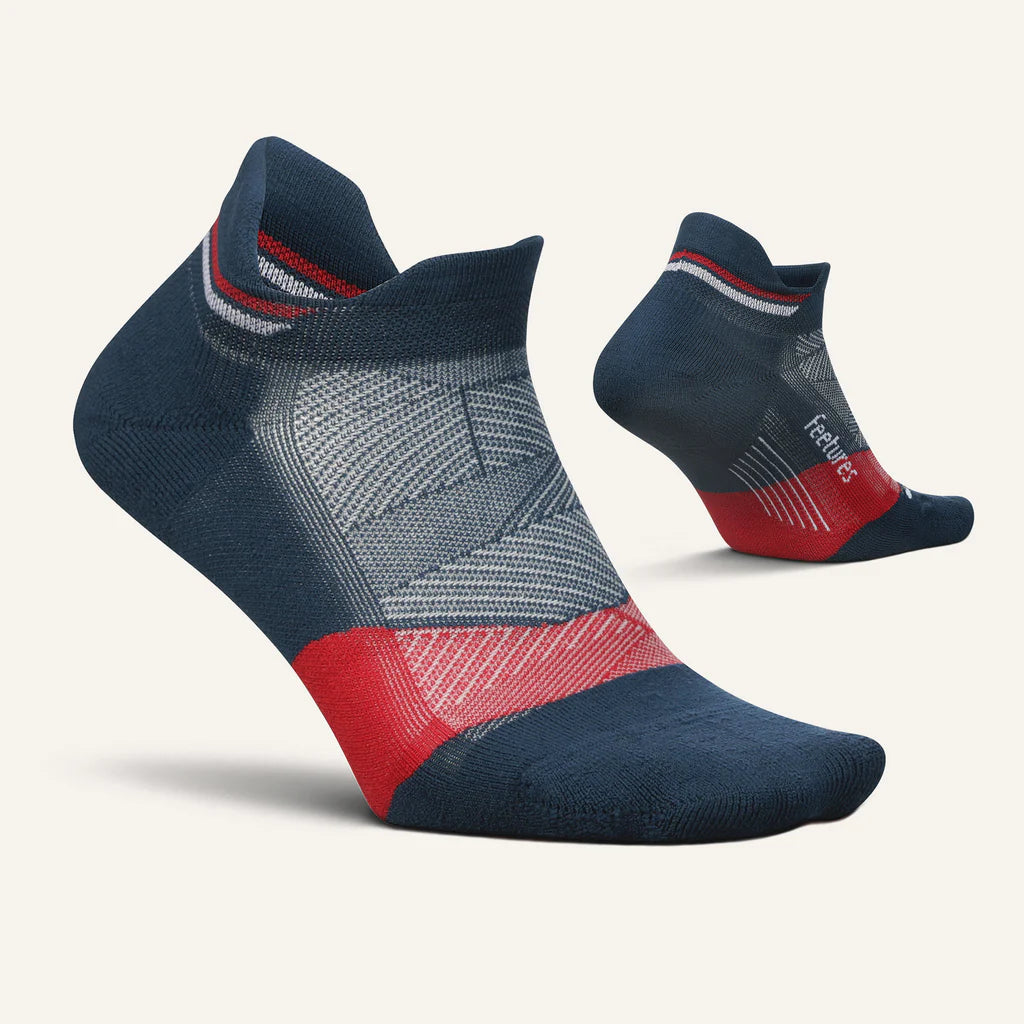 Feetures Elite Light Cushion No Show Tab Socks - Breathable Running & Athletic Socks for Men & Women - Perfect for Gym, Hiking & Everyday Wear