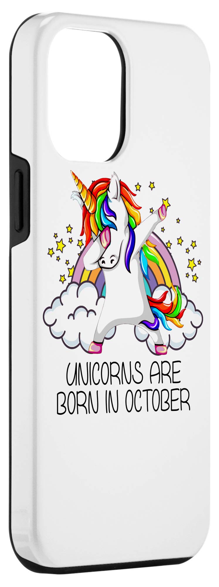 iPhone 12 Pro Max Unicorn Case - Cute Dabbing Unicorn Design - Perfect October Birthday Gift & Party Accessory for Girls - Great for Daily Use, School, and Special Occasions