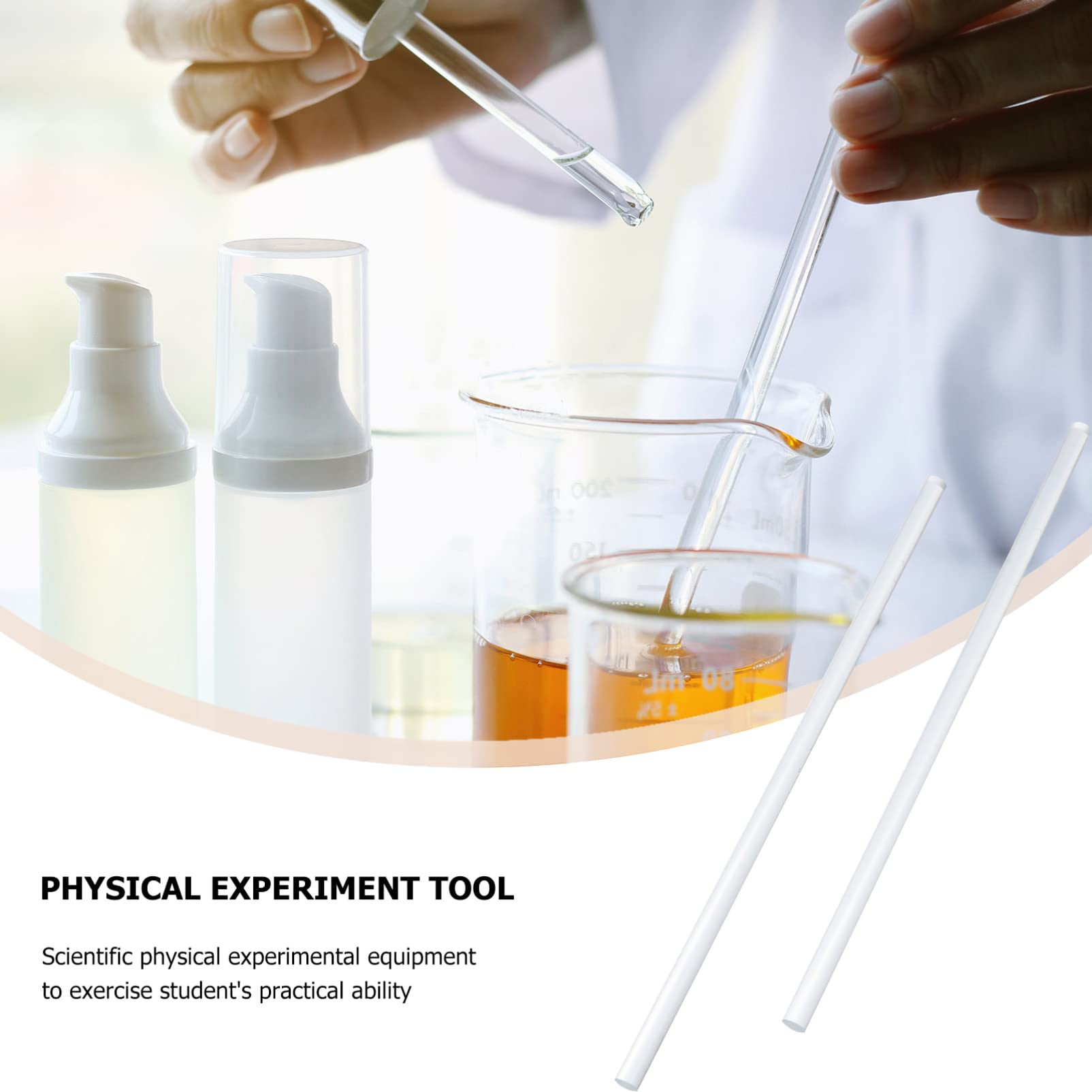 POPETPOP 2-Pack Static Electricity Experiment Kit - Friction Electrification Teaching Tool for Science Classrooms