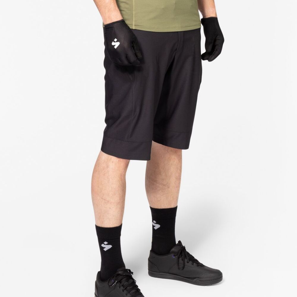 Hunter II Quick-Dry Athletic Shorts for Men - Lightweight, Breathable & Comfortable Black Workout Shorts - Perfect for Running, Gym & Outdoor Activities