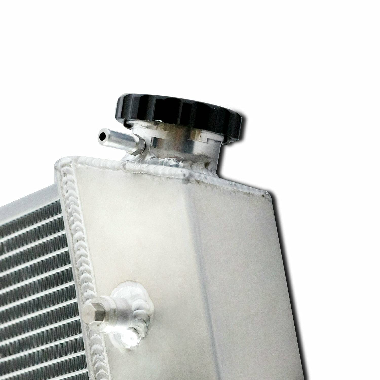 Full Aluminum Radiator with Fan & Shroud Kit for 1973-1987 Chevy C/K C10 C20 C30 C1500 C2500 Trucks - High-Performance Cooling System Upgrade for Off-Road & Towing