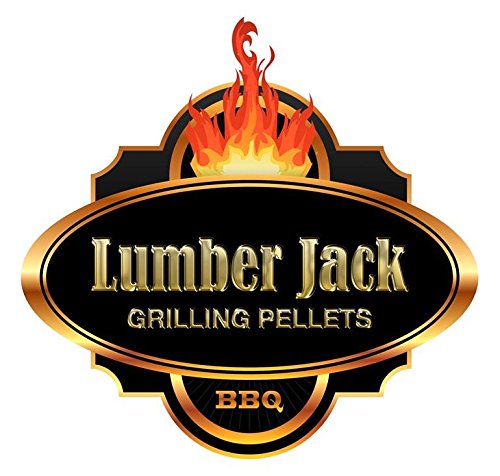 Premium Lumber Jack 100% Natural Cherry Wood Pellets - 10 lb Bag for Grilling, Smoking & BBQ - Perfect for Pellet Grills, Smokers & Outdoor Cooking