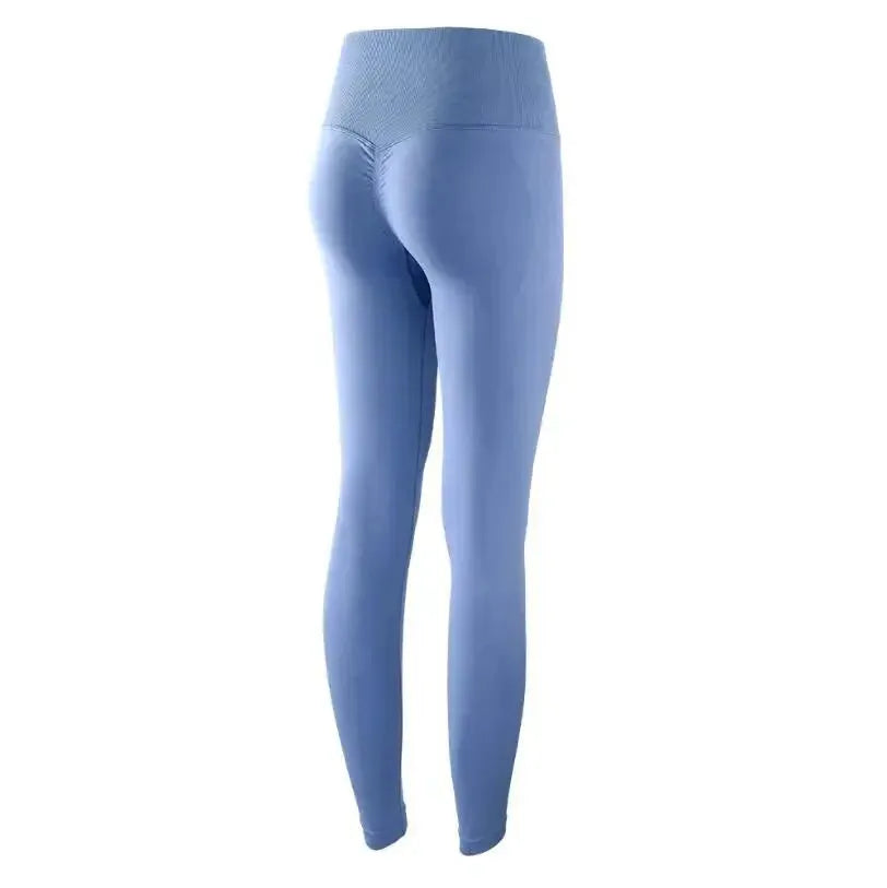 High Waist Seamless Yoga Pants for Women - Stretchy Workout Leggings with Scrunch Butt Design, Gym & Fitness Tights - Perfect for Yoga, Running, and Daily Activewear
