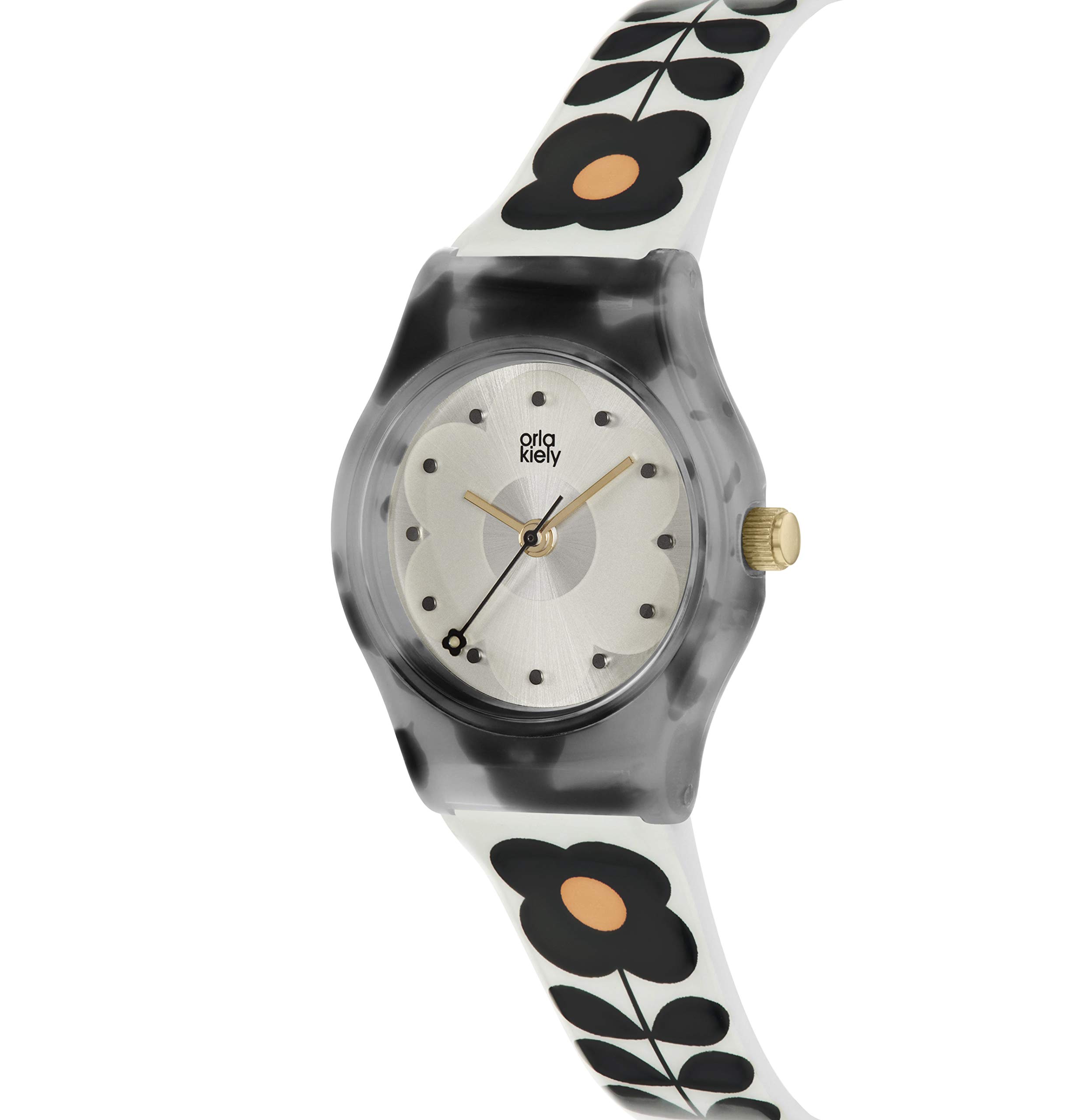 Orla Kiely Women's Quartz Watch OK2324 - Stylish Plastic Strap for Everyday Wear