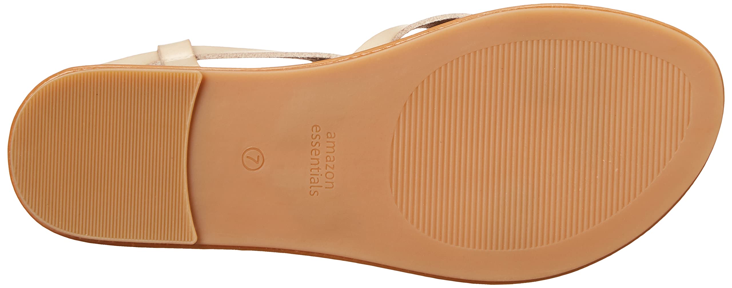 Amazon Essentials Women's Casual Strappy Sandals - Comfortable Summer Flip Flops with Adjustable Ankle Strap for Beach, Pool & Outdoor Wear
