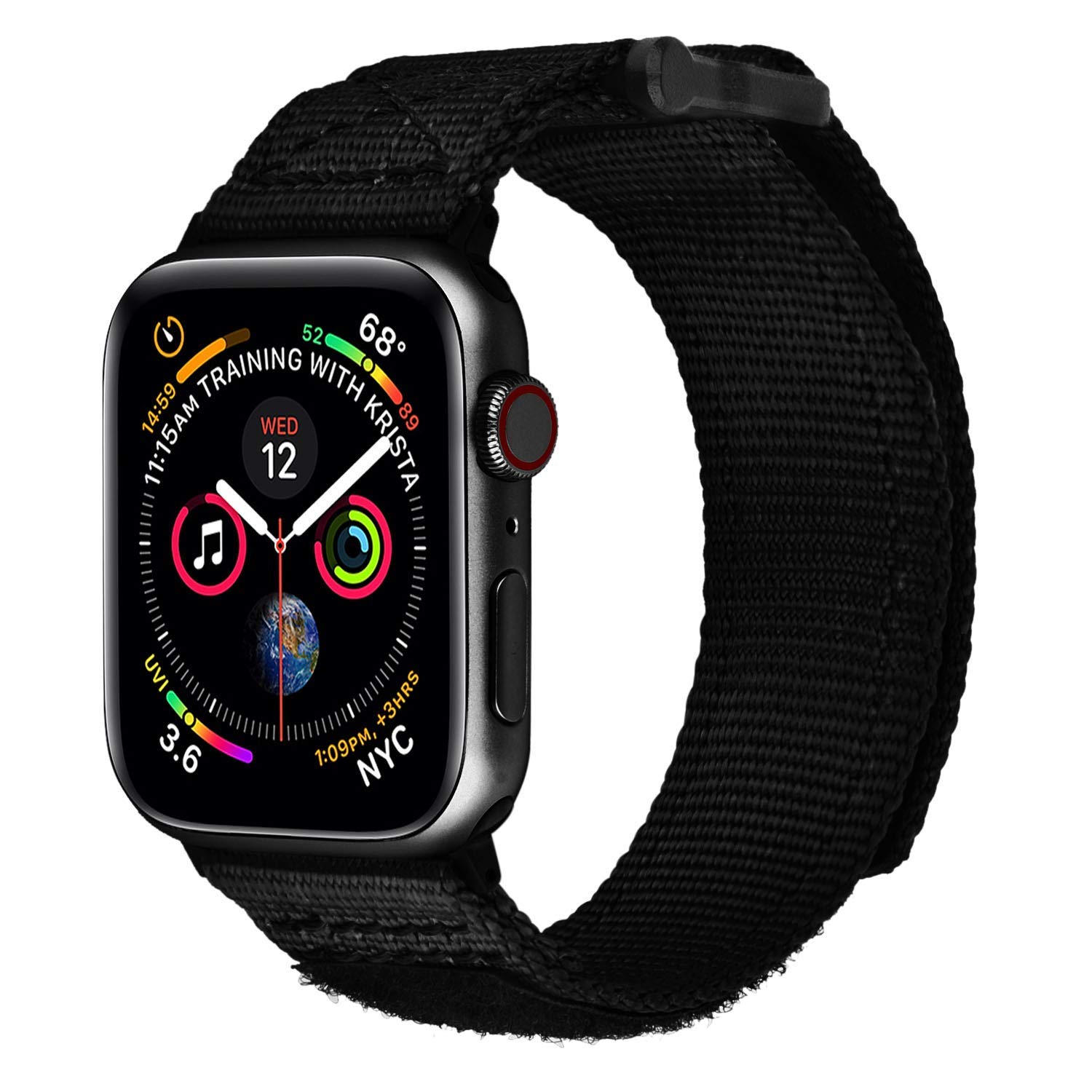 Premium Fashion Jewelry Bands Compatible with Apple Watch 38/40/41mm & 42/44/45/49mm - Stylish iWatch Strap for Men & Women - Perfect for Apple Watch Series Ultra, 8, 7, 6, SE, 5, 4, 3, 2, 1 - Ideal for Workouts, Office Wear & Everyday Fashion