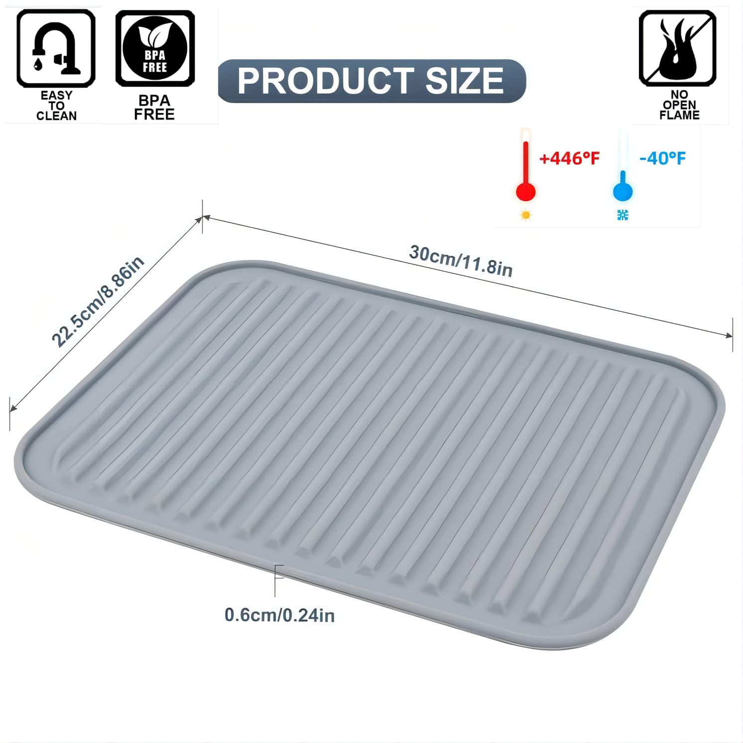 Premium Silicone Trivets for Hot Pots & Pans - 9