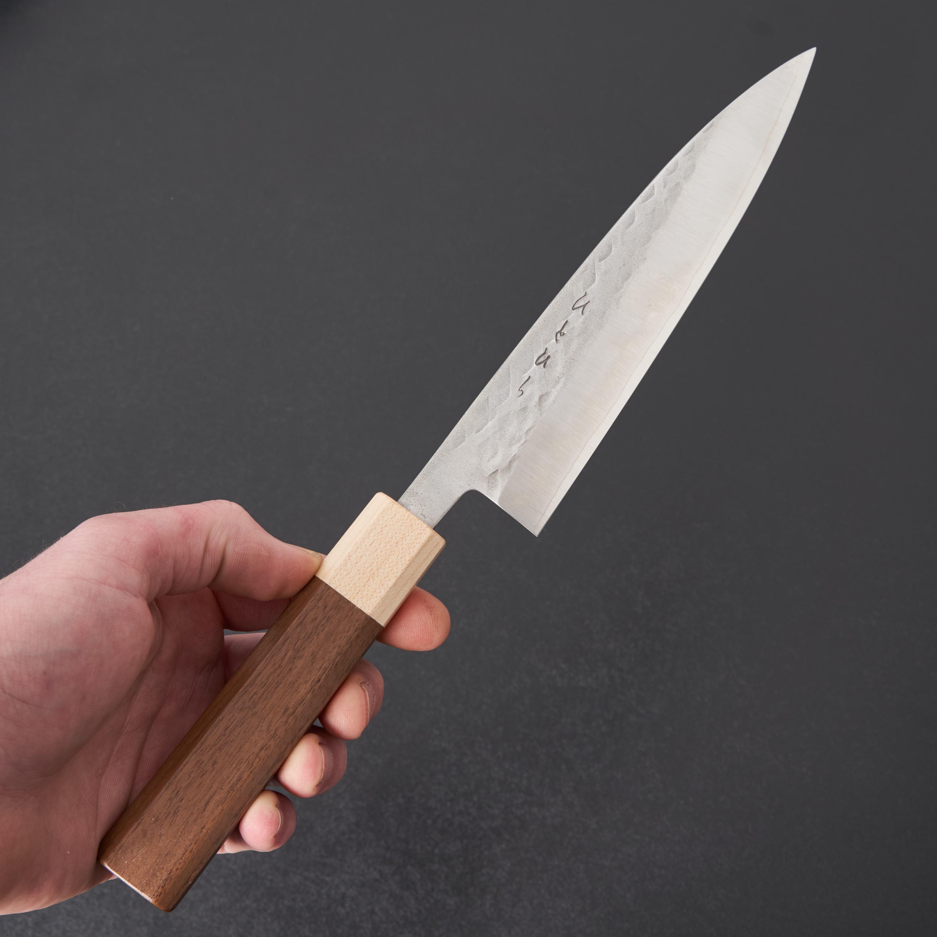 Hitohira TD SLD Tsuchime Gyuto 165mm Japanese Chef Knife - High Carbon Stainless Steel Blade for Precision Slicing, Dicing & Chopping - Perfect for Home Cooks & Professional Chefs