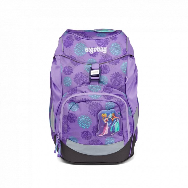 Ergobag Prime School Backpack with Reflective SleighBear Glow Design - Lightweight & Durable for Kids & Teens - Perfect for School, Travel & Outdoor Adventures