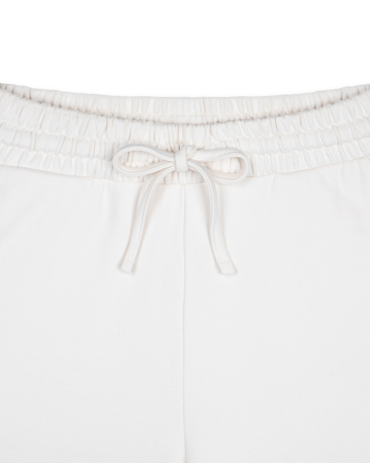 Organic Cotton Joggers for Women - Soft Cream Lounge Pants - Comfortable Elastic Waist Sweatpants for Yoga, Running & Home Wear