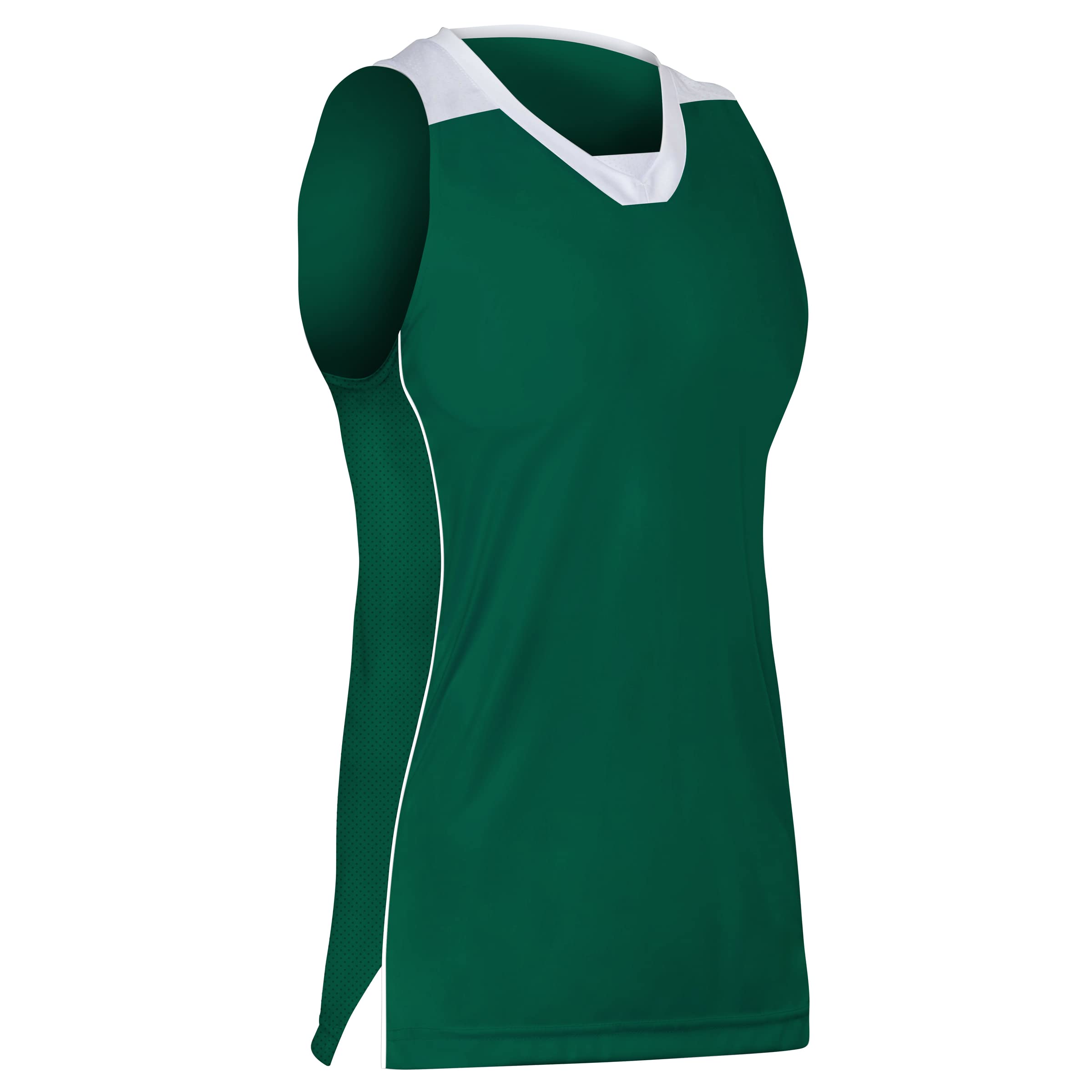 CHAMPRO Girls' Prime Basketball Jersey - Youth & Teen Sizes - Breathable Mesh Fabric for Comfort - Perfect for School Teams, Practice & Tournaments