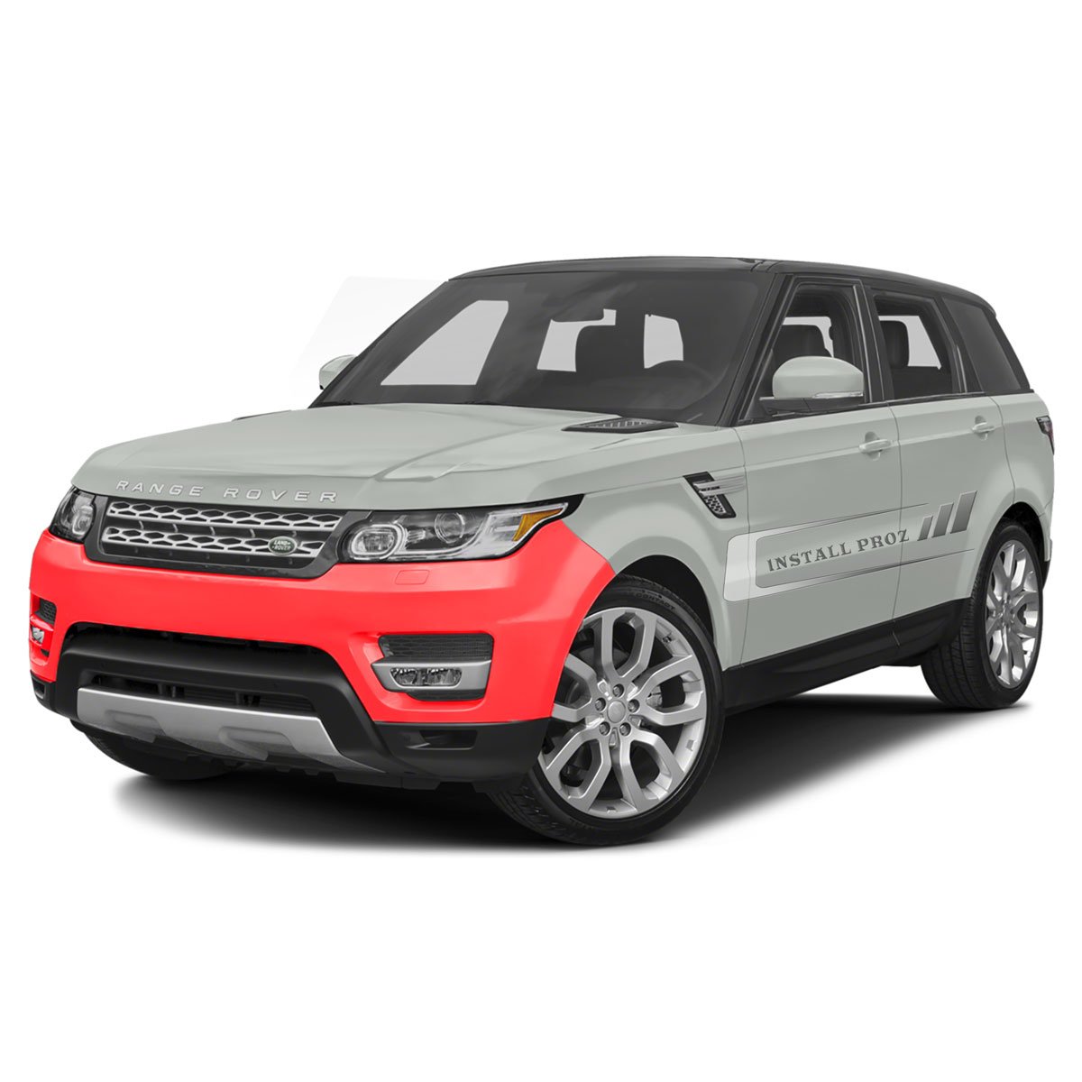 Self-Healing Clear Paint Protection Bra Kit (Computer Cut) for Any Vehicle - Front Bumper Shield | Scratch & UV Resistant | Easy Installation | Perfect for Daily Commuting & Road Trips