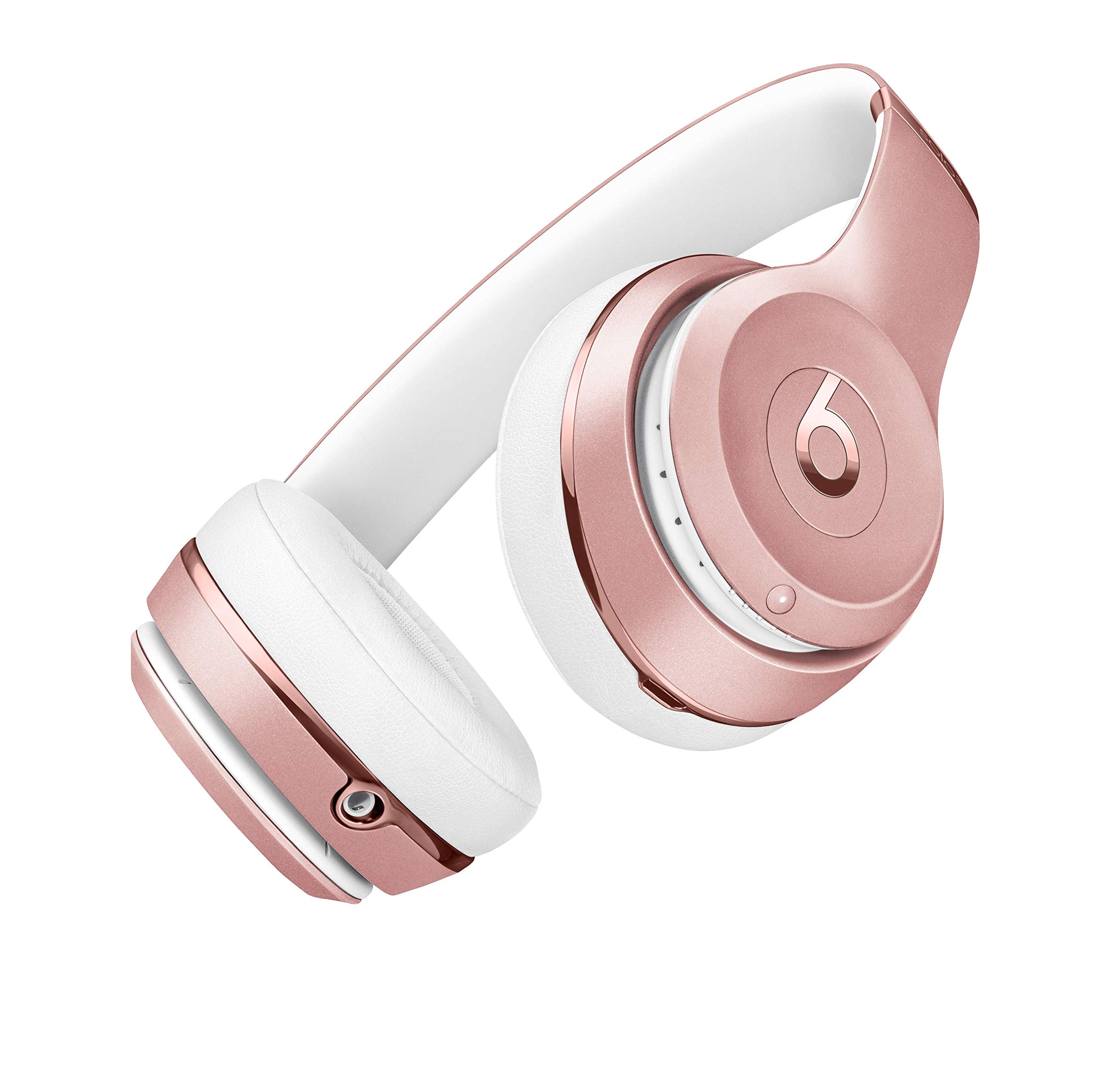 Beats Solo3 Wireless On-Ear Headphones with Apple W1 Chip - 40H Battery Life, Class 1 Bluetooth, Noise Isolation - Rose Gold (Previous Model) for Travel, Workout & Music Lovers