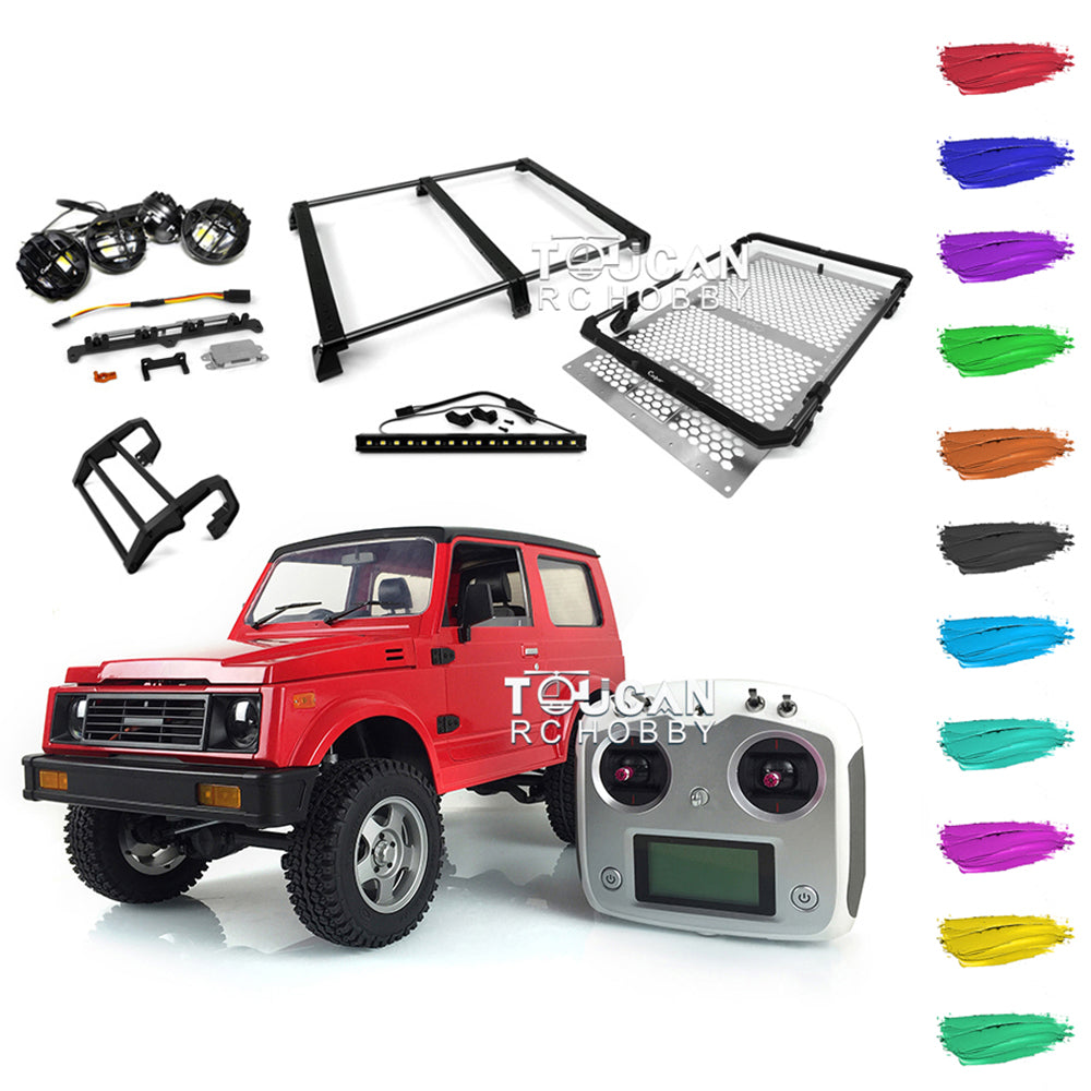 1/6 Scale Capo Crawler RC Off-Road Vehicle - I6S Motor, ESC, Roof Light, Steering - Ready-to-Run for Rock Crawling & Trail Adventures