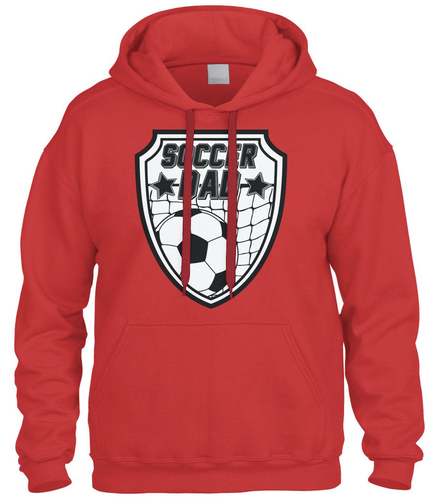 Cybertela Soccer Dad Sweatshirt - Comfortable Hoodie for Soccer Fans & Supportive Fathers | Perfect for Game Days, Sideline Cheering & Casual Wear