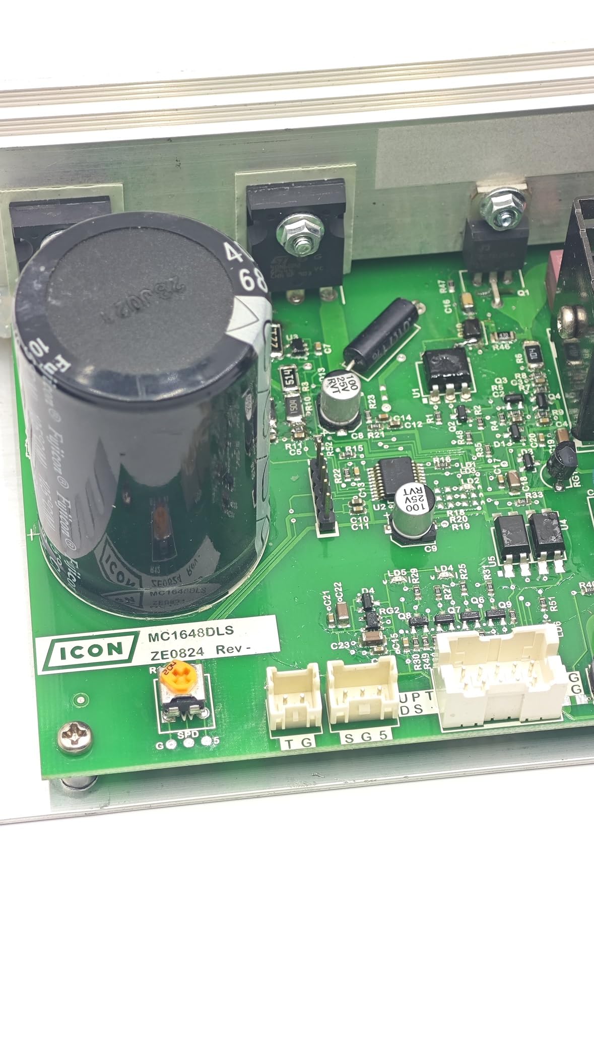 Nordic Track Treadmill Motor Controller 50W - MC1648DLS 406077 Replacement Part with White Connectors | Compatible with Nordic Track Treadmills | Perfect for Home Gym Repairs & Maintenance