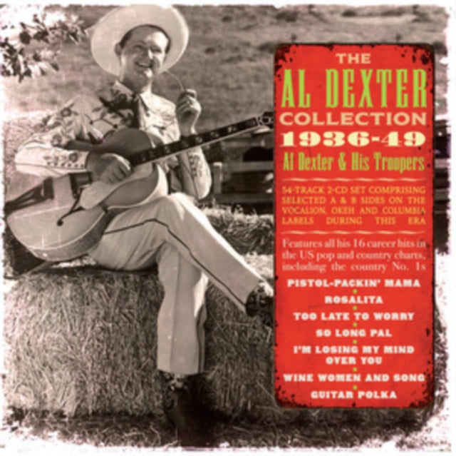 Al Dexter CD - The Al Dexter Collection (1936-1949) | Classic Country Music | Perfect for Collectors & Vintage Music Lovers