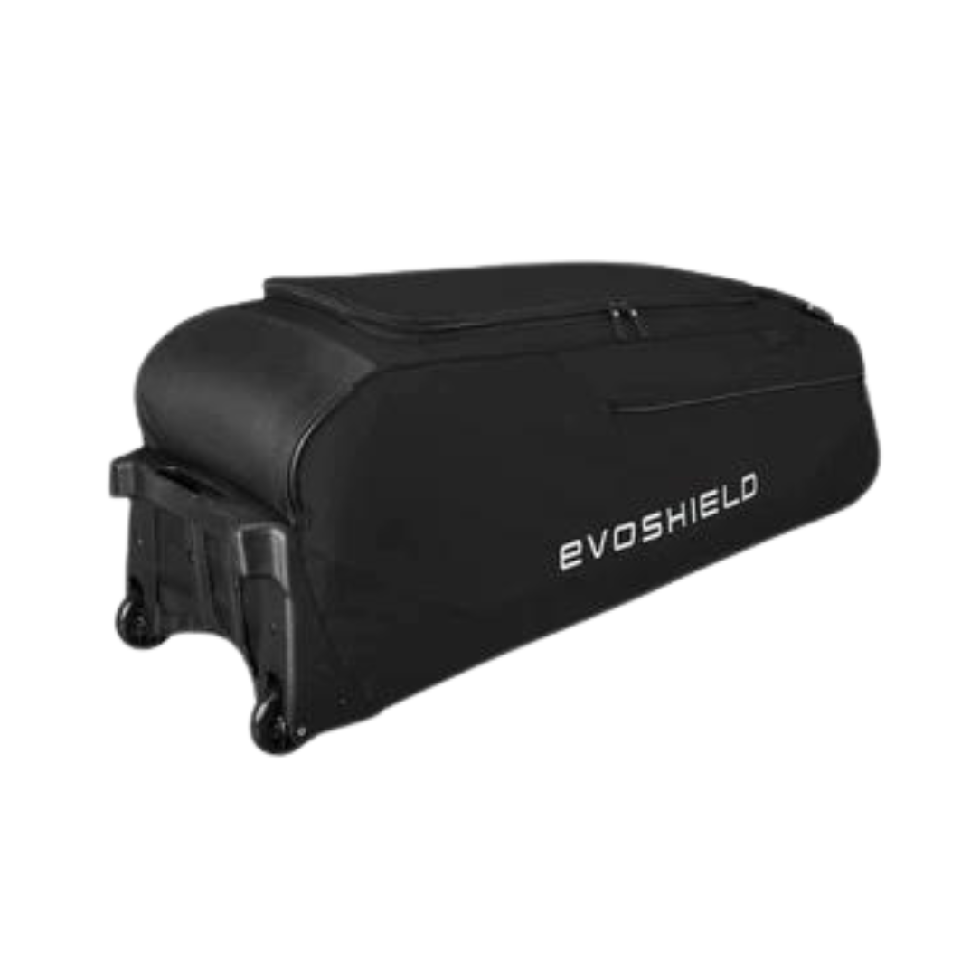 EvoShield Standout Wheeled Baseball/Softball Bag - Durable Rolling Sports Gear for Travel & Games