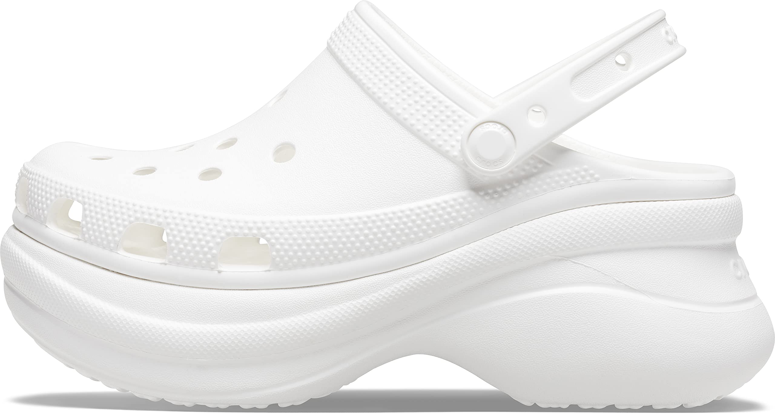 Crocs Women's Classic Bae Clog - Comfortable Platform Sandals for Women | Slip-On Water Shoes for Beach, Pool, and Casual Wear