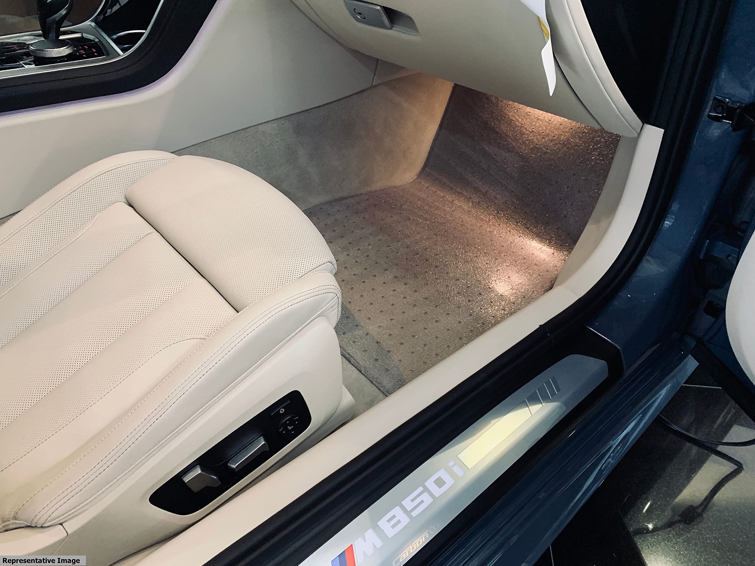 Premium Clear Floor Mats for Mercedes GLE-Class (2020-2023) - 1st & 2nd Row Protection | USA Made SUV Floor Liners | Waterproof & Anti-Slip Car Mats for All-Weather Use - Perfect for Family, Road Trips & Daily Commute