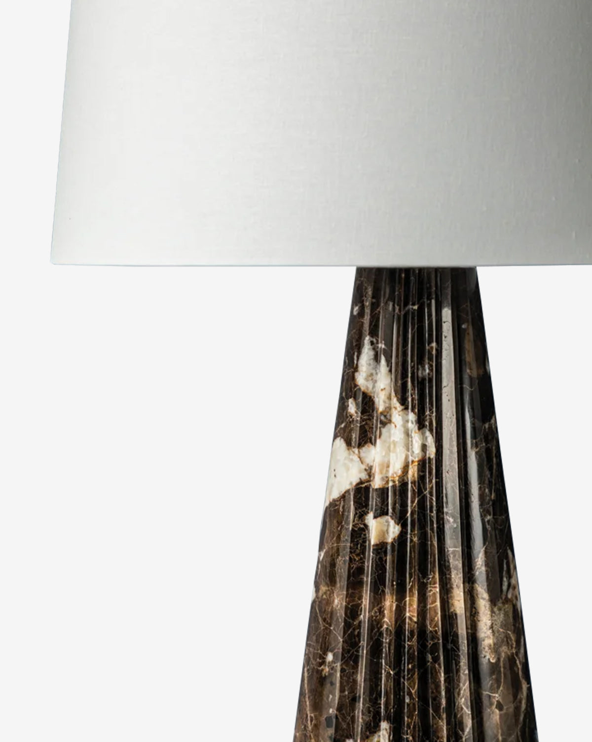 Summit Marble Table Lamp - Modern Elegant Bedside & Living Room Lighting for Home Decor