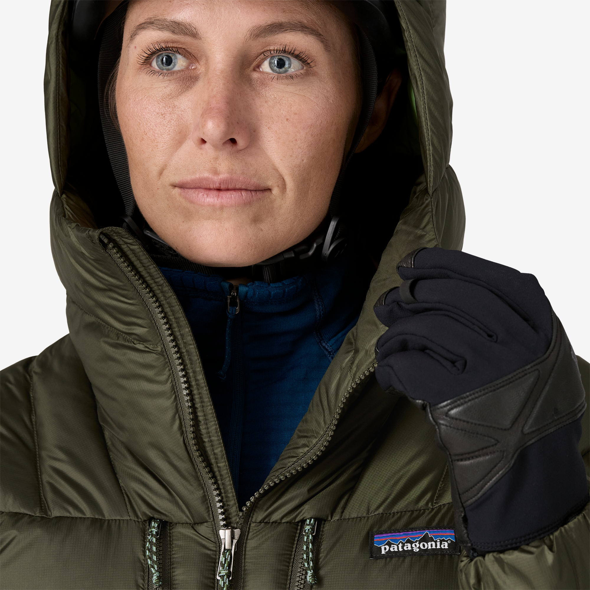 Women's Fitz Roy Down Hoody - Lightweight Warm Winter Jacket for Outdoor Hiking & Camping - Waterproof Windproof Puffer Coat for Cold Weather Adventures