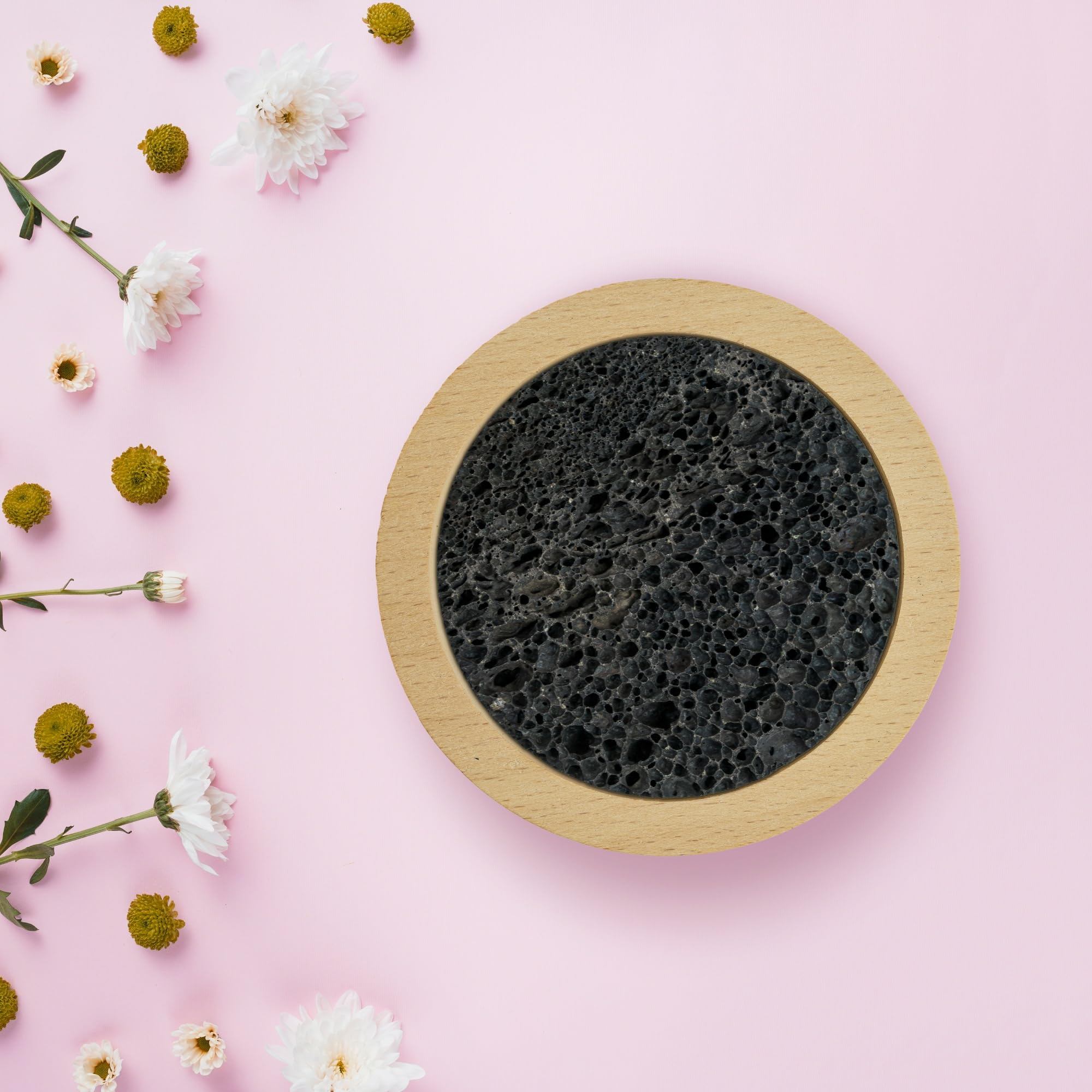 LAVADUFT® Natural Lava Stone Essential Oil Diffuser - Aromatherapy Diffuser for Home, Office, Car, Bedroom, Living Room, Bathroom | Relaxation, Stress Relief & Better Sleep