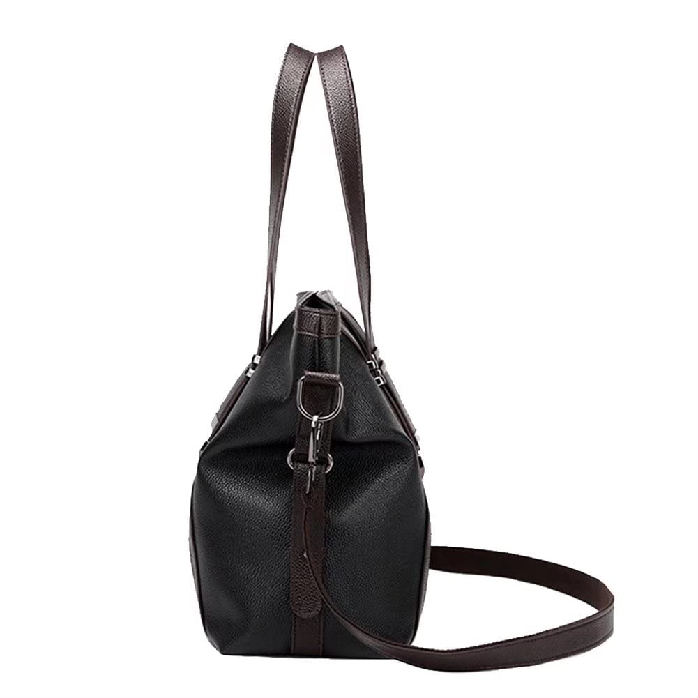Mudono Women's Large Capacity Shoulder Bag - Crossbody Hobo Tote with Top Handle, Retro Satchel Purse for Work, Travel & Everyday Use
