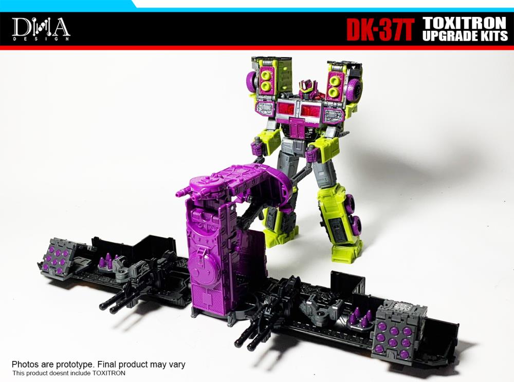 DNA Design DK 37T Upgrade Kit for Transformers Legacy Laser Toxitron - Enhance Your Collectible Figure with Premium Parts (Ideal for Display, Photography & Customization)