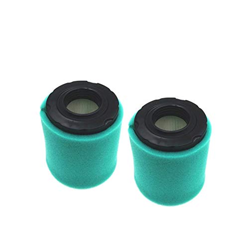 MOWFILL 2 Pack Air Filter Replacement for Briggs & Stratton 5429K, 591383, 796032 - OEM Compatible Lawn Mower Air Cleaner Cartridge with Pre Filter 798911 - Fits Riding Mowers, Tractors & Outdoor Power Equipment