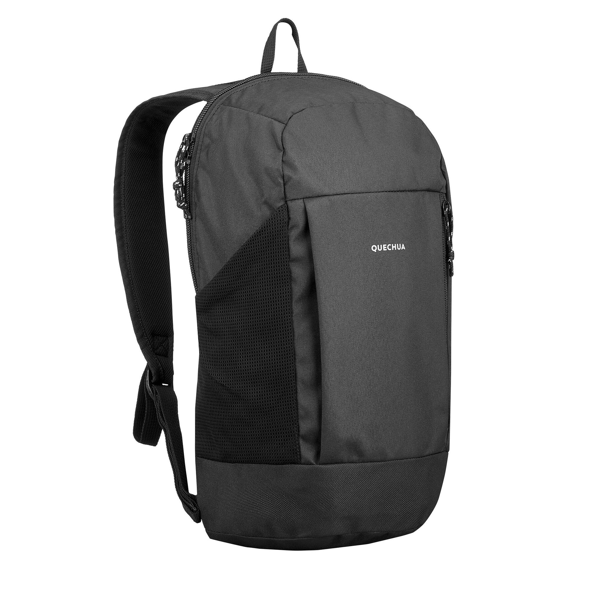Quechua NH Arpenaz 100 10L Lightweight Hiking Backpack - Water-Resistant Daypack for Outdoor Adventures, Camping & Travel