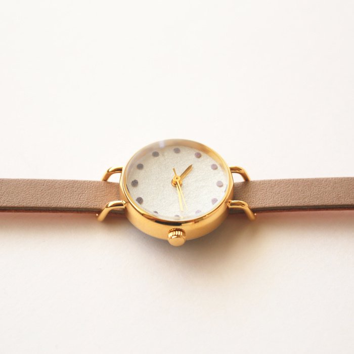 Elegant Japanese Handmade Women's Wristwatch in Wisteria Purple - Perfect for Office, Date Night & Special Occasions