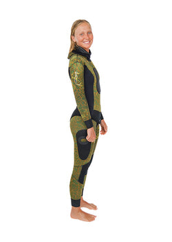 Torelli Goodoo 5mm Women's 2-Piece Open Cell Wetsuit for Scuba Diving & Surfing - Thermal Protection for Cold Water Sports