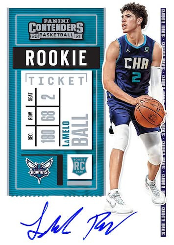2020-2021 Panini Contenders Basketball Blaster Box - 40 NBA Trading Cards per Box - Perfect for Collectors, Gifts & Fantasy Sports Enthusiasts