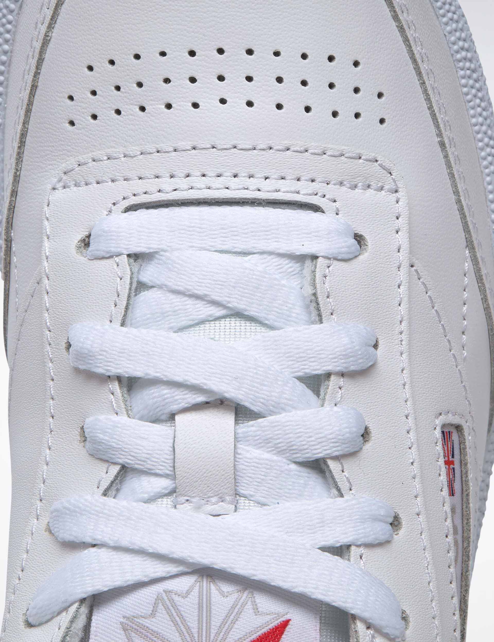 Reebok Club C 85 Vintage Sneakers - White & Light Grey | Classic Casual Shoes for Men & Women | Perfect for Everyday Wear, Gym & Street Style