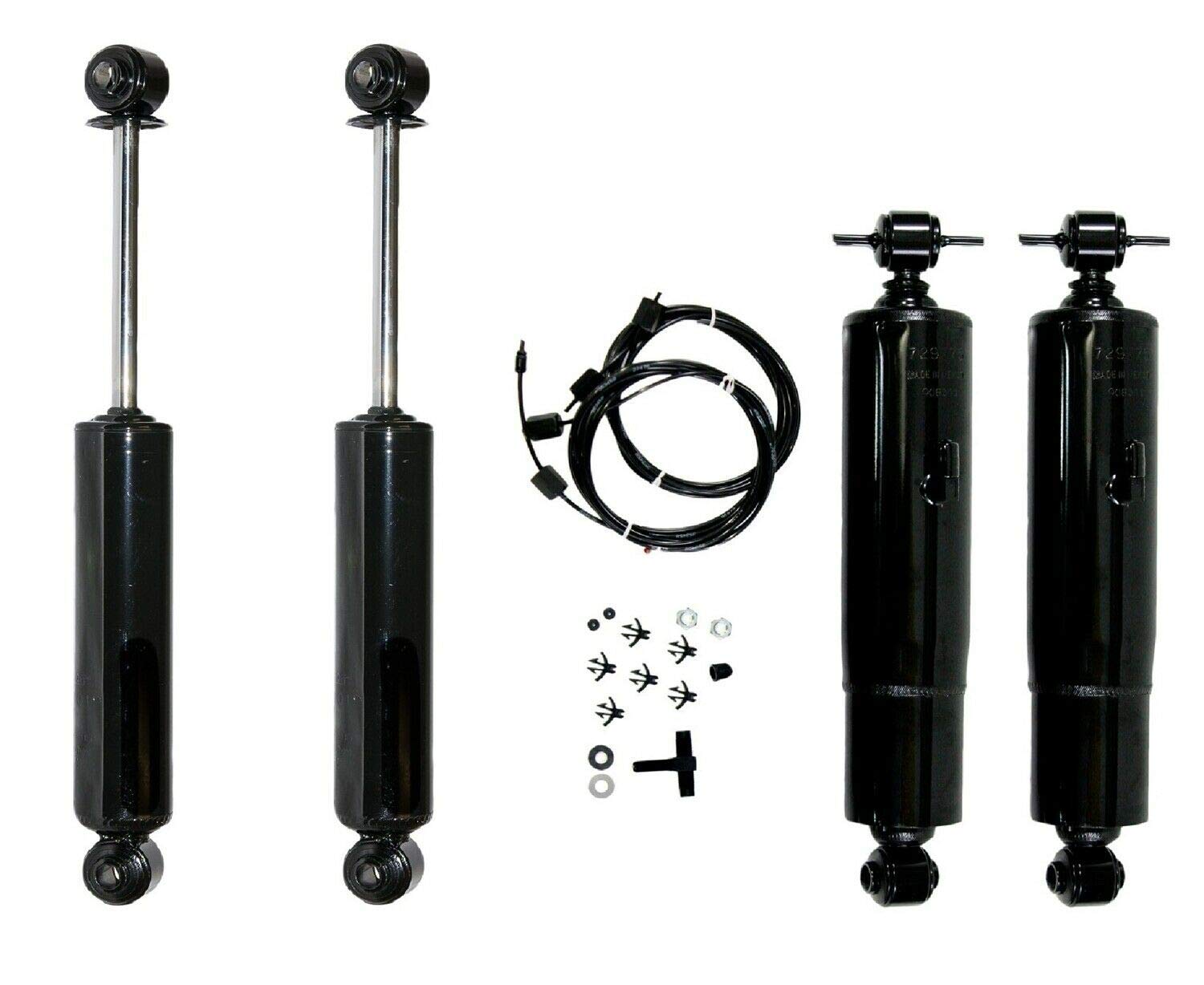 High-Quality Replacement Front & Rear Shock Absorber Kit for Chevy GMC Sonoma Isuzu Hombre - Smooth Ride & Enhanced Suspension - Perfect for Off-Roading, Daily Commute & Truck Maintenance