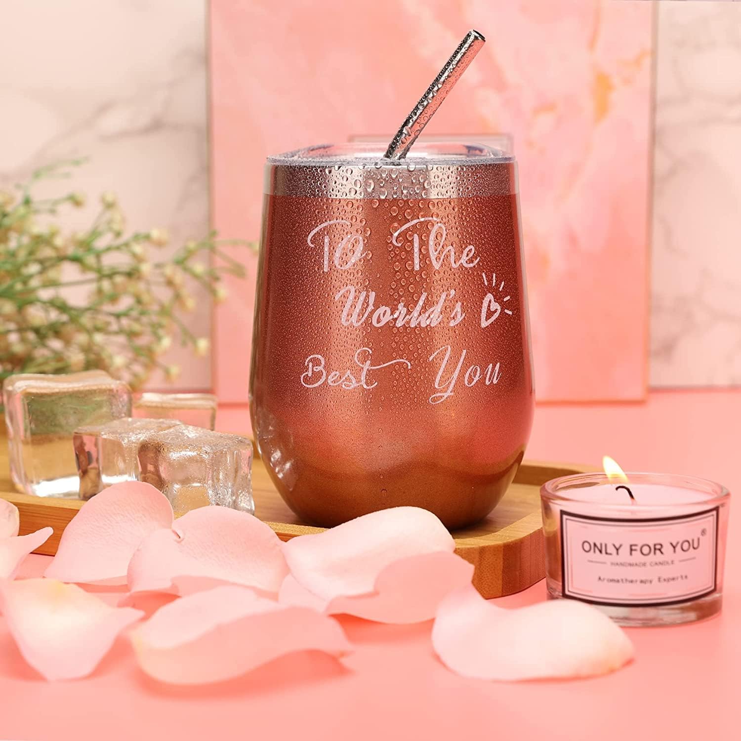 Valentine's Day Gift Set for Her - Relaxing Spa Birthday Present for Wife, Girlfriend, Mom, Sister & Best Friend - Luxury Bath & Body Care Box - Perfect for Mother's Day, Anniversary & Self-Care (Great for Stress Relief & Pampering at Home)
