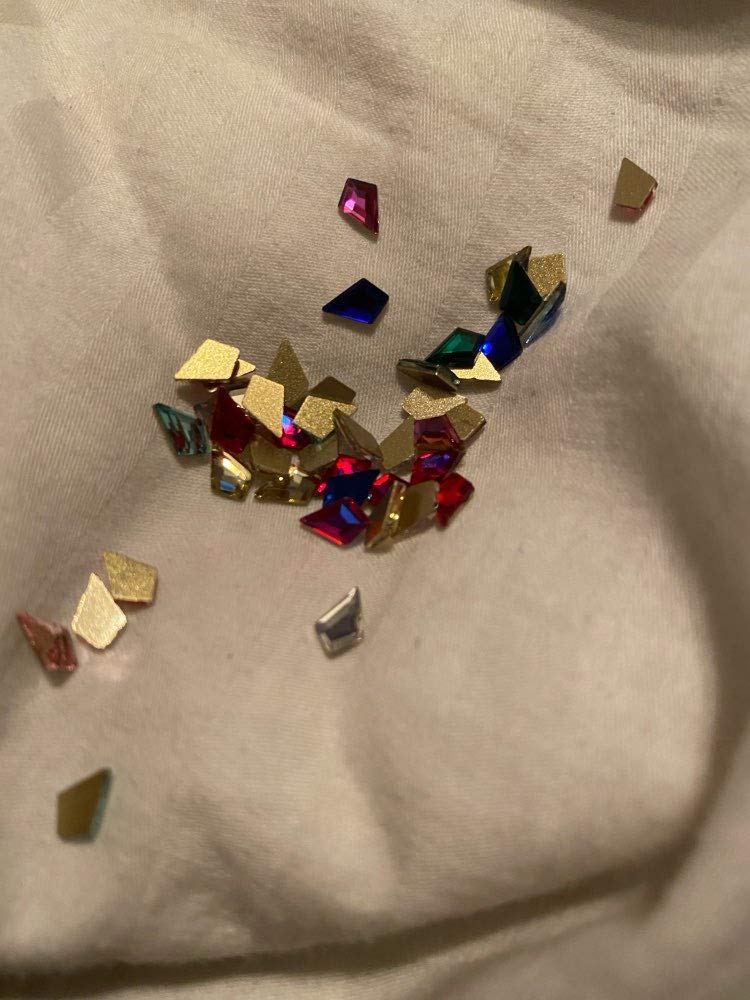 4x6mm Arrow Rhinestones for Nails - 3D Nail Art Crystals, Nail Jewel Accessories for Women, DIY Craft Rhinestone Decorations | Perfect for Manicures, Nail Extensions, and DIY Jewelry Making