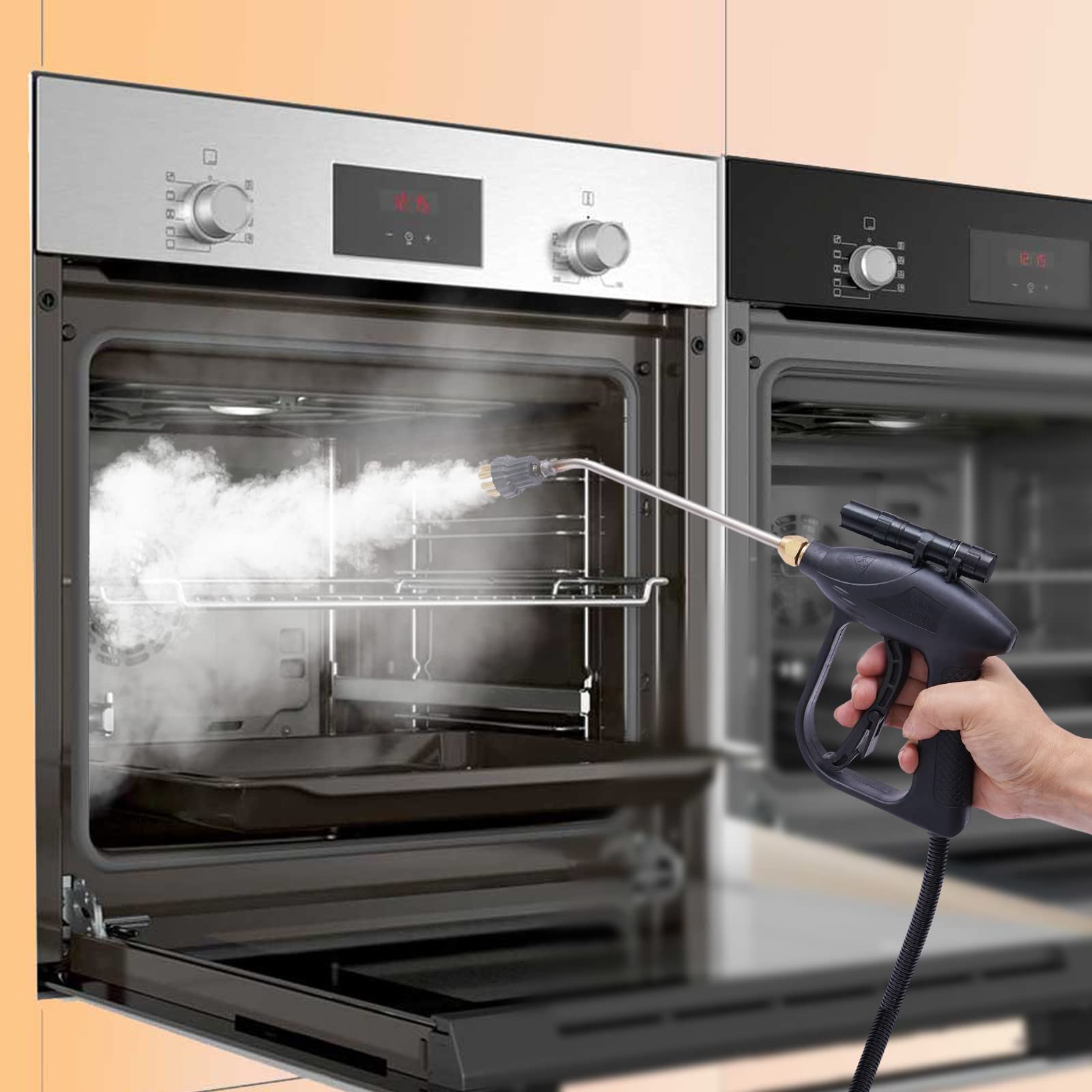 Handheld Steam Cleaner - High Pressure & High Temp for Kitchen, Car, Toilet