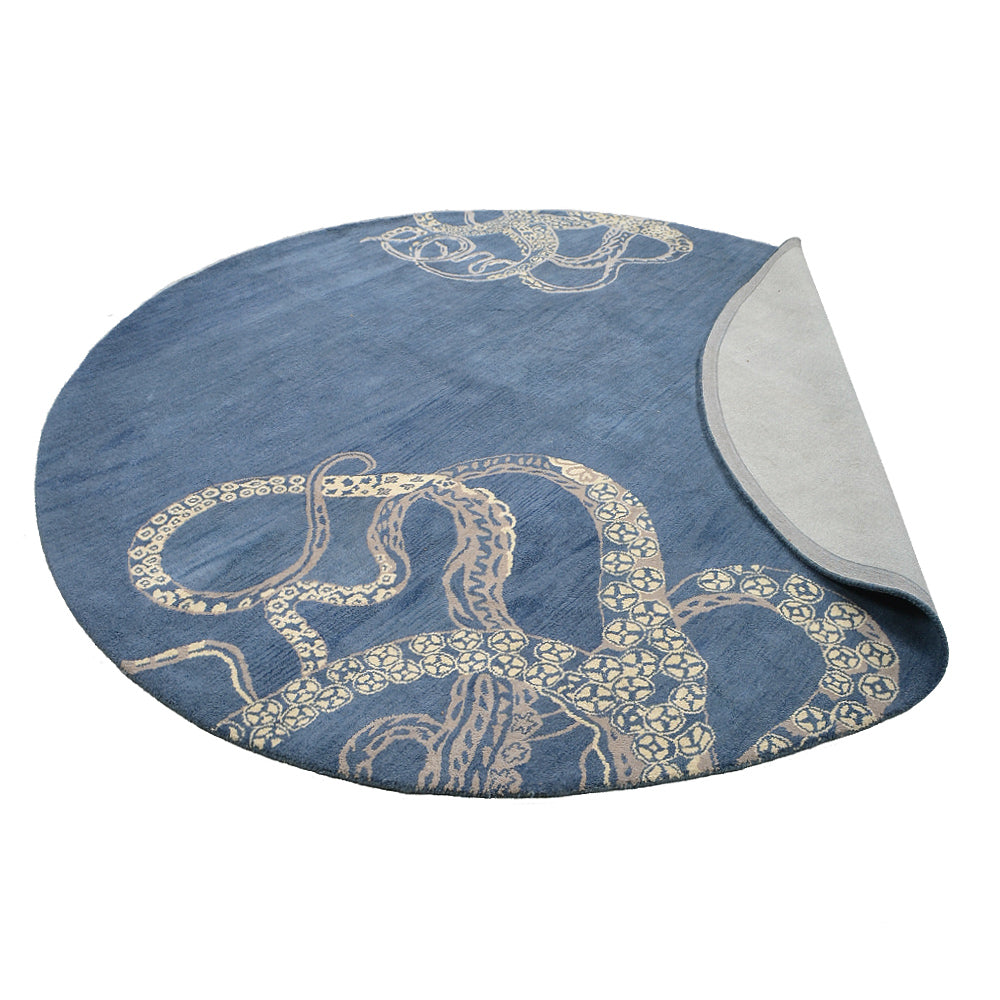 Stylish Hand Tufted Area Rug - Soft Modern Boho Chic Home Decor for Living Room, Bedroom, Nursery | Non-Slip Eco-Friendly Floor Carpet