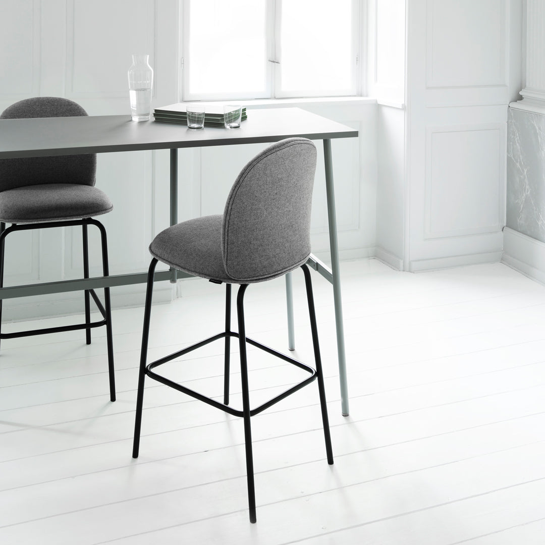 Ace Bar Chair - Fully Upholstered Counter Stool for Kitchen Island, Breakfast Nook & Home Bar | Comfortable Modern Dining Seating