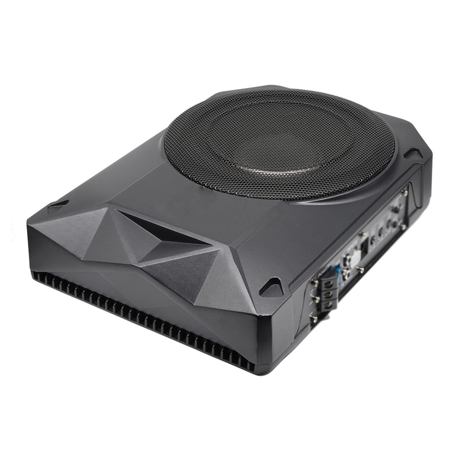 8 Inch Car Audio Subwoofer - Slim Under-Seat Active Woofer for Enhanced Bass & Sound Quality | Perfect for Cars, Trucks & SUVs | Easy Installation & Space-Saving Design