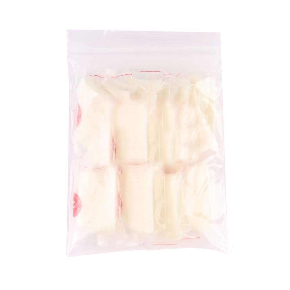 500 Pcs Extra Long Coffin Nail Tips - Natural Color Acrylic Full Cover False Nails for Salon, DIY Nail Art & Practice (10 Sizes) | Perfect for Professional Manicures, Home Nail Design & Nail Training Practice