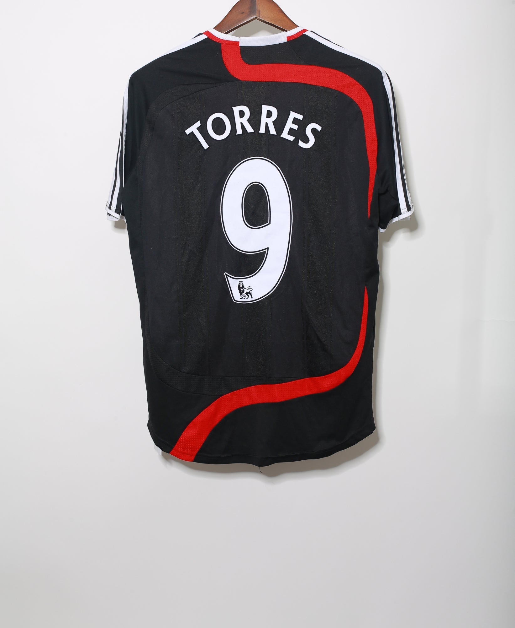 2007-2008 Liverpool FC Fernando Torres Third Jersey Size S - Authentic Football Shirt for Fans & Collectors - Perfect for Match Days, Training & Sports Events