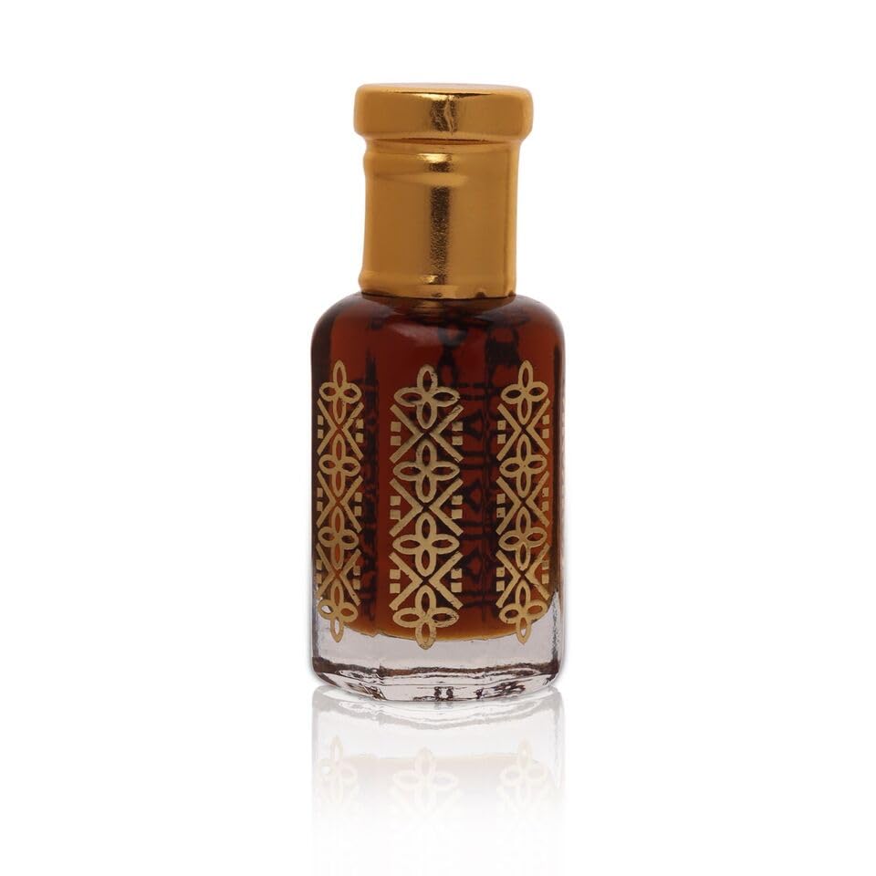 Premium Oudh Al Aswad Arabic Perfume Oil - 12ML Concentrated Attar Fragrance for Men & Women | Long-Lasting Luxury Scent for Special Occasions, Weddings & Daily Wear