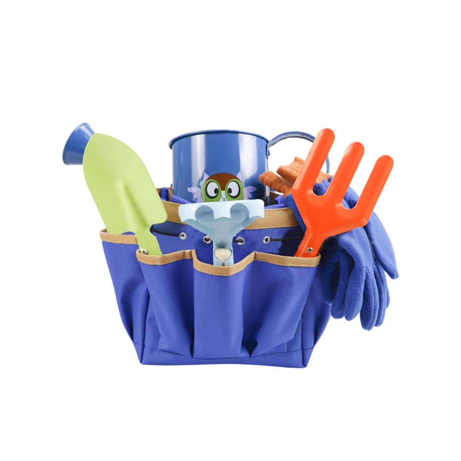 **Kids Garden Tools Set with Storage Bag - Outdoor Gardening Toys for Boys & Girls - Perfect for Backyard Play, Planting & Learning Activities**