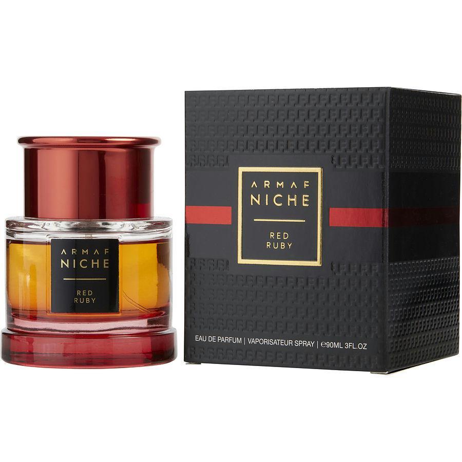 Armaf Niche Red Ruby 90ML EDP Spray for Women - Long Lasting Luxury Perfume for Date Night & Special Occasions