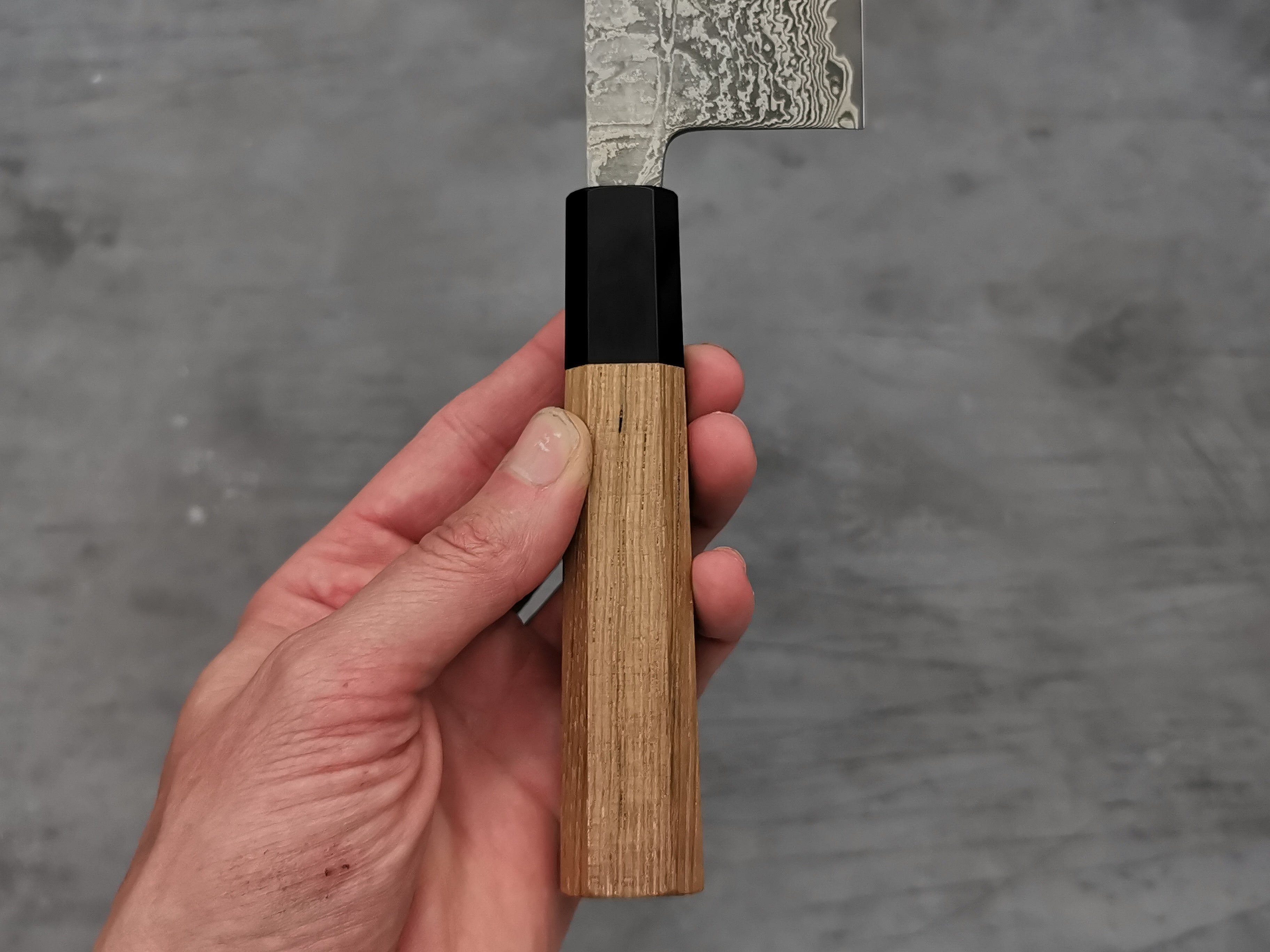 Shiro Kamo SG2 Damascus 180mm Nakiri Japanese Chef Knife - Premium Kitchen Knife for Slicing Vegetables, Fruits & Herbs - Perfect for Home Cooks & Professional Chefs