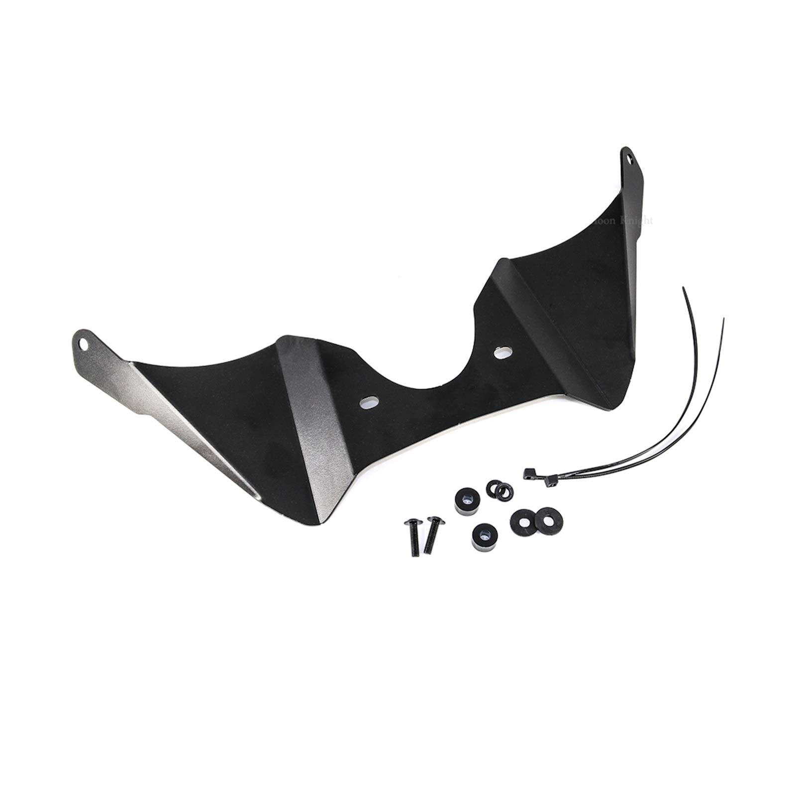 LAIQIAN Dark Smoke Motorcycle Windshield Fork Shield - Updraft Deflector Improves Airflow for Triumph Tiger 900 Rally/GT/PRO | Reduce Wind Noise & Fatigue for Long Rides & Highway Cruising